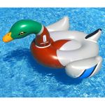 Swimline-Giant-Decoy-Duck-Ride-On-Float-Duck