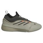 adidas Dame 9 Basketball Shoe - Men's Silver Pebble / Legend Ivy / Impact Orange