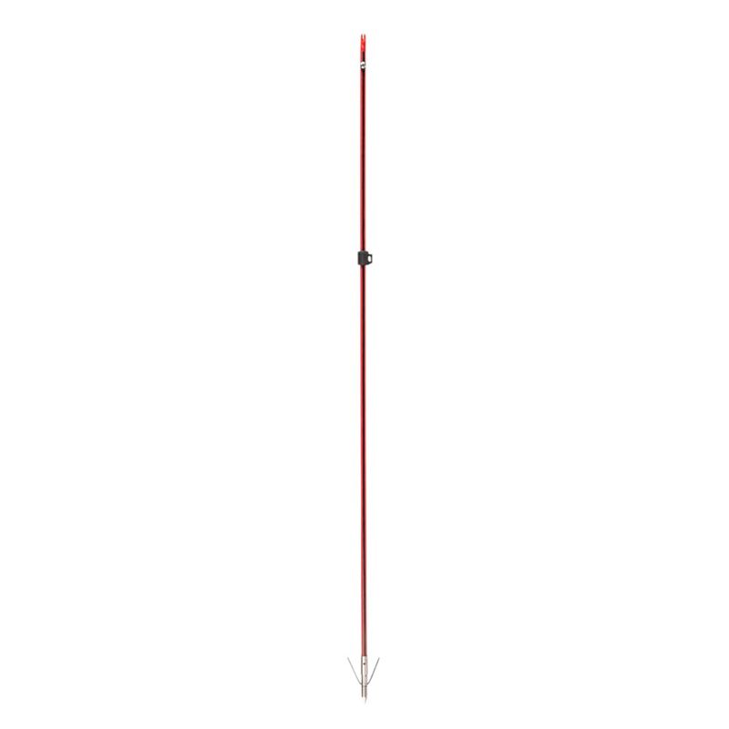 Cajun-Bowfishing-Wasp-Arrow-With-Piranha-Long-Barb-XT-Point-Red-Black