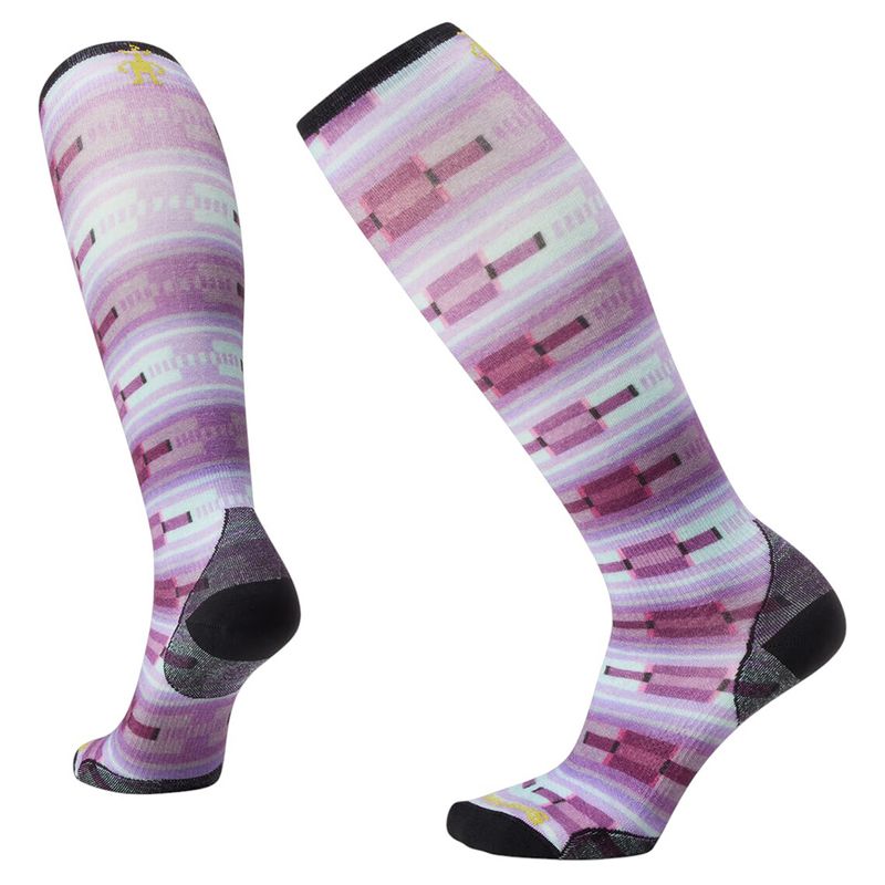 Smartwool-Ski-Zero-Cusion-Flirt-With-Me-Performance-Sock---Women-s-Purple-Iris