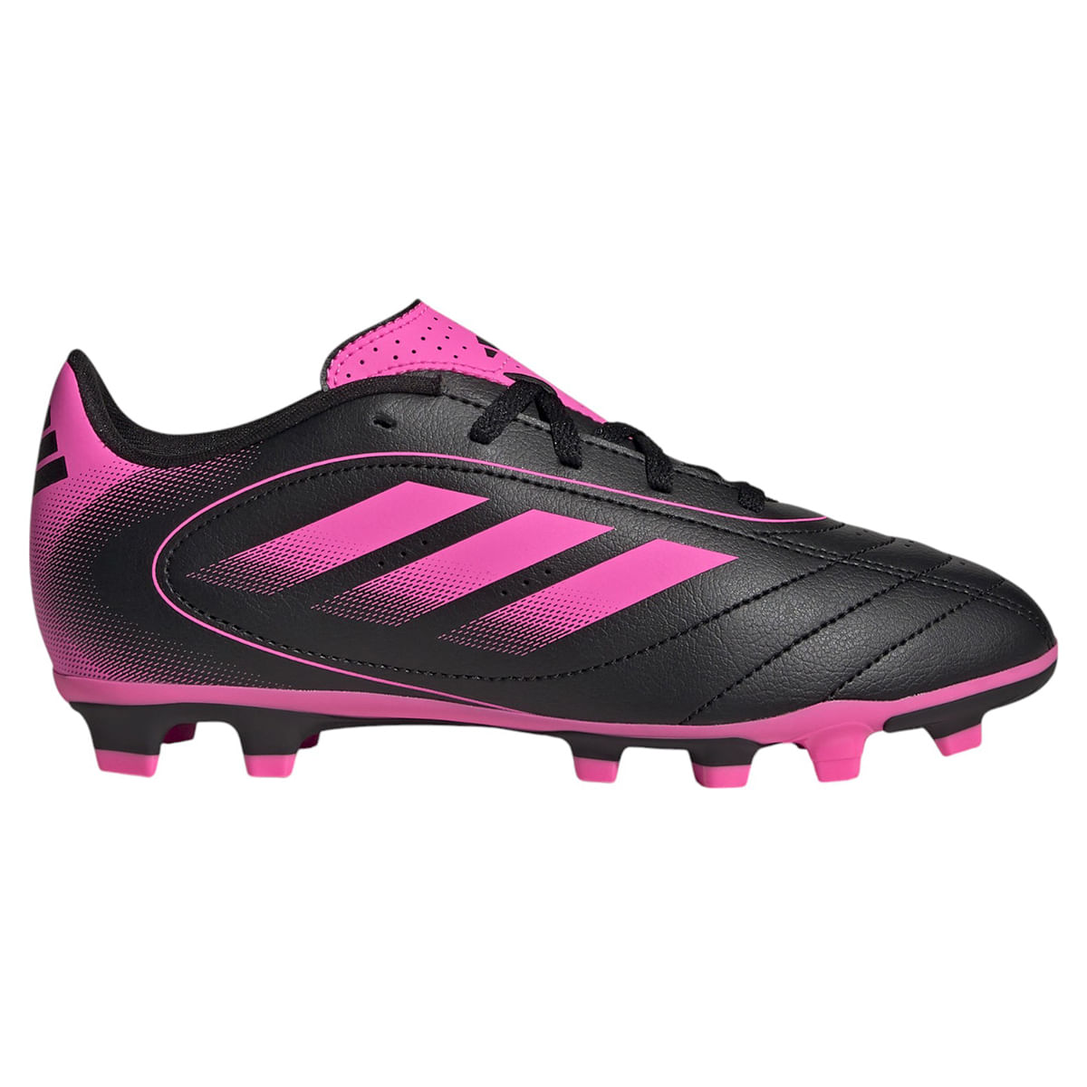 adidas Goletto IX FG/MG Soccer Cleats - Kid's BLACK/LUCPNK/CBLACK