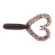 GARYYA LURE DOUBLE TAIL GRUB Cinnamon / Black & Purple Flake