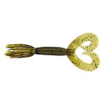 GARYYA-LURE-DOUBLE-TAIL-HULA-GRUB-Green-Pumpkin---Black-Flake