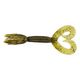 GARYYA LURE DOUBLE TAIL HULA GRUB Green Pumpkin / Black Flake