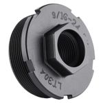 Dead-Air-Armament-1-2x28-Direct-Thread-Mount-With-Hub-Black