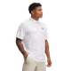 Under Armour UA Drive Freedom Printed Polo - Men's White / Black