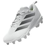 adidas Adizero Instinct Mid Softball Cleats - Women's FTWWHT/CBLACK/TMLGGR