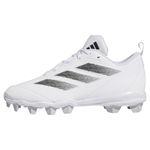 adidas Adizero Instinct Mid Softball Cleats - Women's FTWWHT/CBLACK/TMLGGR