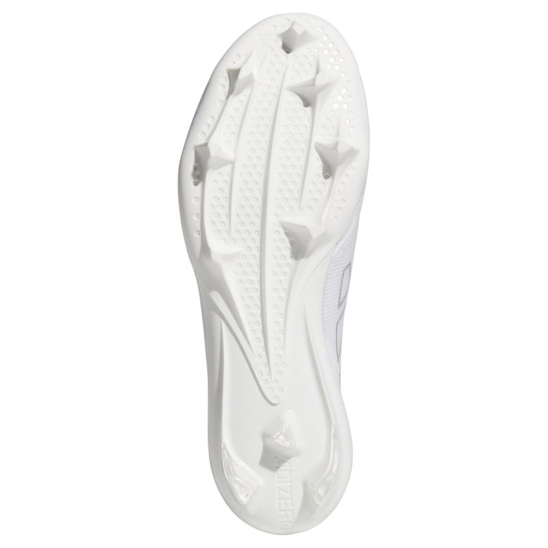 adidas Adizero Electric Football Cleat - Men's Footwear White / Silver Metallic / Footwear White