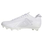 adidas Adizero Electric Football Cleat - Men's Footwear White / Silver Metallic / Footwear White