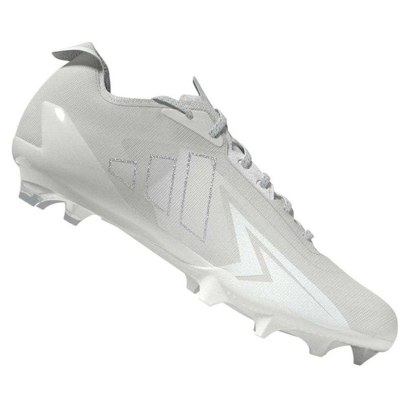 adidas Adizero Electric Football Cleat - Men's Footwear White / Silver Metallic / Footwear White