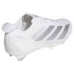 adidas Adizero Electric Football Cleat - Men's Footwear White / Silver Metallic / Footwear White