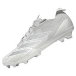 adidas Adizero Electric Football Cleat - Men's Footwear White / Silver Metallic / Footwear White