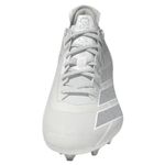 adidas Adizero Electric Football Cleat - Men's Footwear White / Silver Metallic / Footwear White