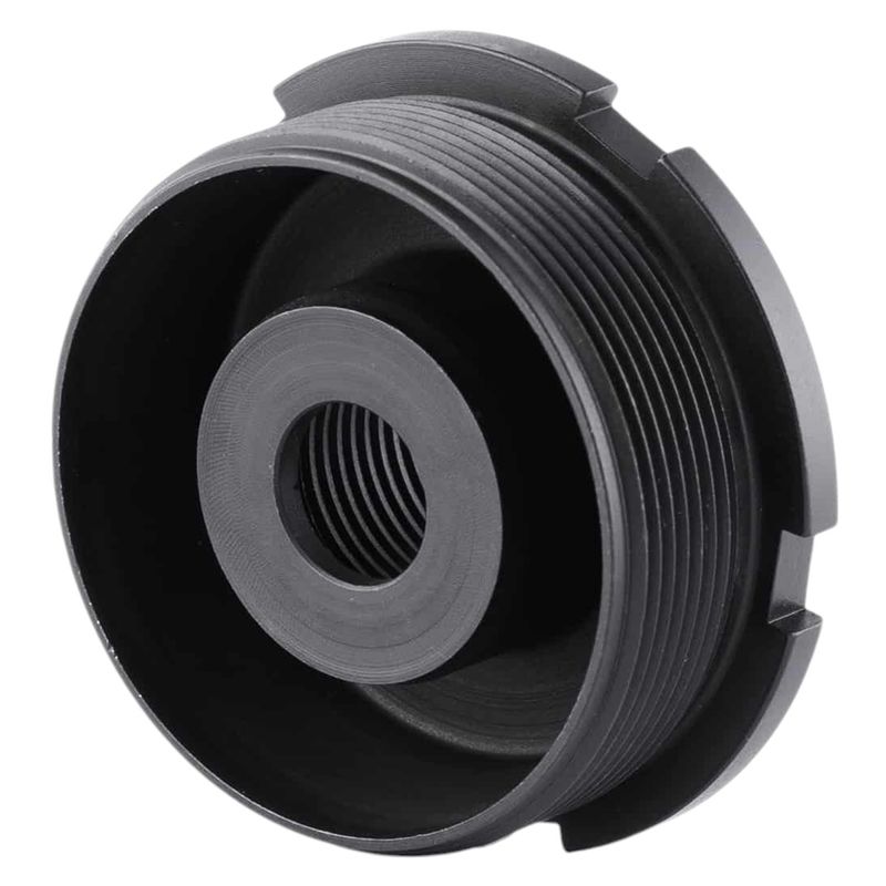 Dead-Air-Armament-1-2x28-Direct-Thread-Mount-With-Hub-Black