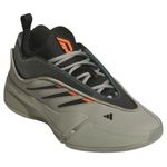 adidas Dame 9 Basketball Shoe - Men's Silver Pebble / Legend Ivy / Impact Orange