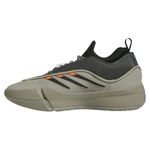 adidas Dame 9 Basketball Shoe - Men's Silver Pebble / Legend Ivy / Impact Orange