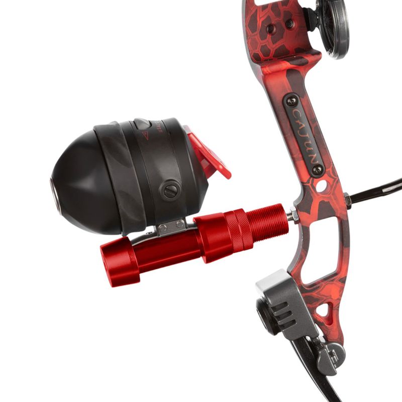 Cajun-Bowfishing-Reel-Seat-Red