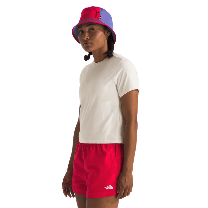 The-North-Face-Dune-Sky-Short-Sleeve-Shirt---Women-s-White-Dune