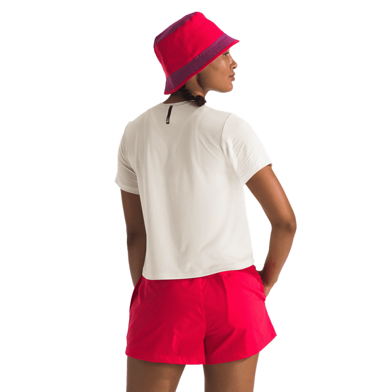 The-North-Face-Dune-Sky-Short-Sleeve-Shirt---Women-s-White-Dune