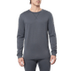 Rainforest Rib Tech Base Layer Crew - Men's Charcoal