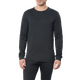 Rainforest Rib Tech Base Layer Crew - Men's Black