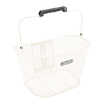 Electra Honeycomb Front QR Basket Cream