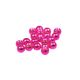 Hareline Plummeting Tungsten Bead 20 Pack METALLIC PINK