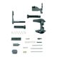 TIMBRC AR LOWER PARTS KIT Black