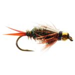 Umpqua-Prince-Nymph-Gold-Bead-Copper-Wire-Fly-ORANGE