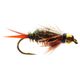 Umpqua Prince Nymph Gold Bead Copper Wire Fly ORANGE