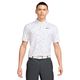 Nike Dri-FIT Tour Floral Golf Polo - Men's White / Light Carbon / Black