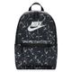 NIKE-A BACKPACK HERITAGE AIRBRUSH Black / Black / Summit White