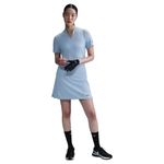 Nike Tour Dri-FIT Short-Sleeve Blade Golf Polo - Women's Psychic Blue / Black