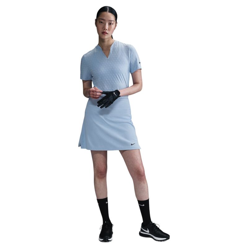 Nike Tour Dri-FIT Short-Sleeve Blade Golf Polo - Women's Psychic Blue / Black