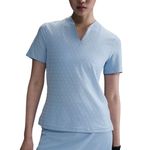 Nike Tour Dri-FIT Short-Sleeve Blade Golf Polo - Women's Psychic Blue / Black