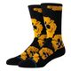Stance Poppyland Crew Sock - Men's Black