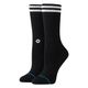 Stance Waffles N Butter Crew Sock - Women's Black