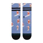 Stance-Surfing-Santa-Crew-Sock---Kids--Blue