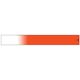 White Water Archery Solid Laminated Arrow Wrap White / Orange Fade