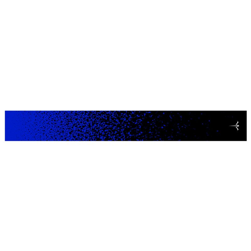 White-Water-Archery-Spray-Paint-Laminated-Arrow-Wrap-Blue-Fade