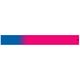 White Water Archery Solid Laminated Arrow Wrap Blue / Pink Fade