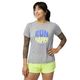 Brooks Distance Short Sleeve 3.0 Shirt - Women's Heather Ash / Run Happy