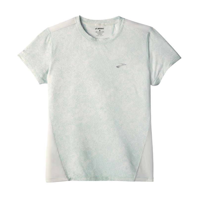 Brooks-Sprint-Free-Short-Sleeve-3.0-Shirt---Women-s-Uncharted-Print---Bit-Of-Blue