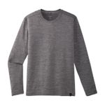 Brooks-Luxe-Long-Sleeve---Men-s-Heather-Charcoal