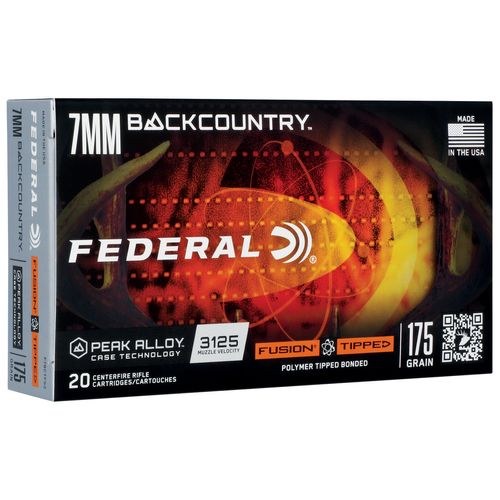 Federal 7mm 175 Grain Fusion Tipped Ammunition 20 Rounds