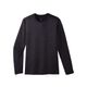 Brooks Luxe Long Sleeve - Men's Heather Deep Black