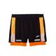 Brooks Run Visible 2 In 1 5" 2.0 Short - Men's Black / Ecru / Fluoro Flash