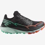 Salomon-Thundercross-Trail-Running-Shoe---Women-s-Black---Cherry-Tomato---Electric-Green