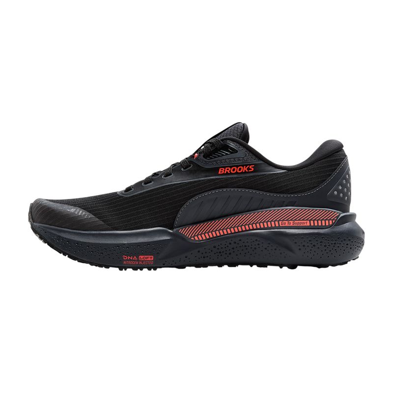 Brooks-Adrenaline-GTS-24-Weatherized-Shoe---Women-s-Black---Ebony---Hot-Coral